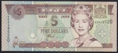 Fiji 5 Dolar 2002 Çil Pick 105