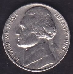 Amerika 5 Cent 1981 P