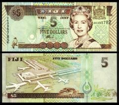 Fiji 5 Dolar 2002 Çil Pick 105