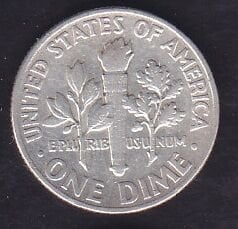 Amerika Dime 1964 Gümüş