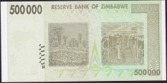 Zimbabwe 500000 Dolar 2008 ÇİL Pick 76