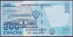 Malawi 200 Kwacha 2022 Çil