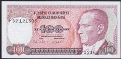 7.EMİSYON 2.TERTİP 100 LİRA F32 121639 ÇİLALTI ÇİL