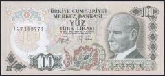 6.Emisyon 2.Tertip 100 Lira I27 1557XX Çilaltı Çil