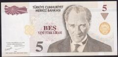 8.Emisyon 5 YTL C15 010304 Çil