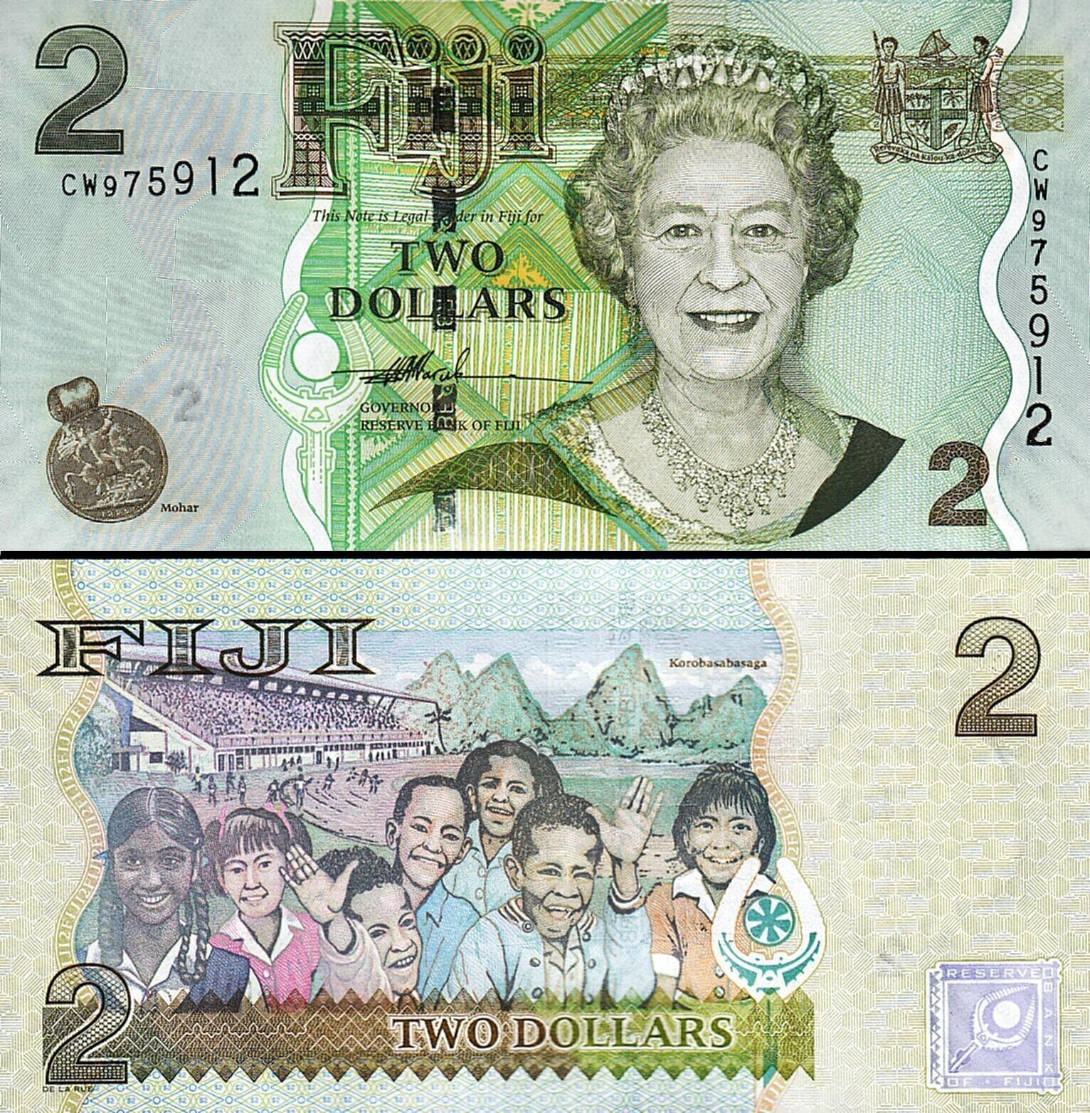 Fiji 2 Dolar 2007 Çil Pick 109