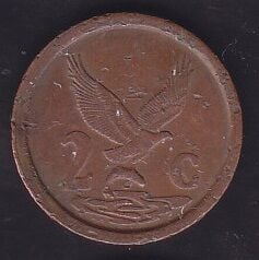 Güney Afrika 2 Cent 1992