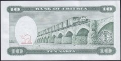 Eritre 10 Nakfa 1997 Çil Pick 3