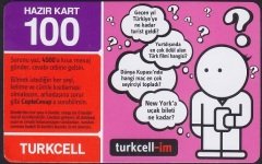 TURKCELL HAZIR KART 100 KONTÖR - turkcell-im - SKT 2009