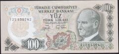 6.Emisyon 2.Tertip 100 Lira I27 155782 Ççt Çilaltı