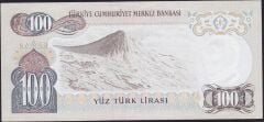 6.Emisyon 2.Tertip 100 Lira I27 155782 Ççt Çilaltı