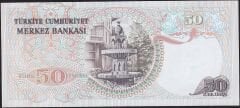 6.Emisyon 1.Tertip 50 Lira H78 329062 Çil