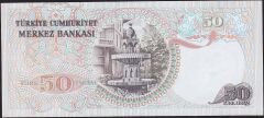 6.Emisyon 1.Tertip 50 Lira H78 329062 Çil