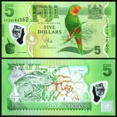 Fiji 5 Dolar 2013 Çil Pick 115a Polimer