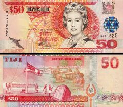 Fiji 50 Dolar 2002 Çil Pick 108