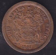 Güney Afrika 2 Cent 1994