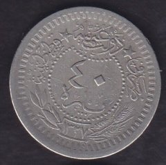 1327 / 8 Reşat 40 Para
