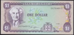 JAMAİKA 1 DOLAR 1989 ÇİL