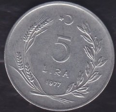 1977 YILI 5 LİRA