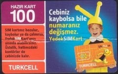 TURKCELL HAZIR KART 100 KONTÖR - SKT 2010