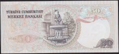 6.Emisyon 1.Tertip 50 Lira H65 341252 Çil