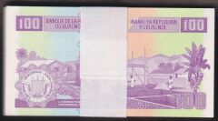 Burundi 100 Frank 2024 Deste (1 00 Adet ) Çil