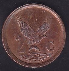 Güney Afrika 2 Cent 1996