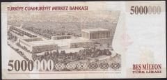 7.Emisyon 5 000 000 Lira I41 604366 Çok Temiz+