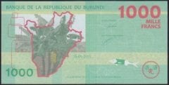 Burundi 1000 Frank 2015 Çil Pick 51