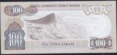 6.Emisyon 2.Tertip 100 Lira G52 356667 Çil