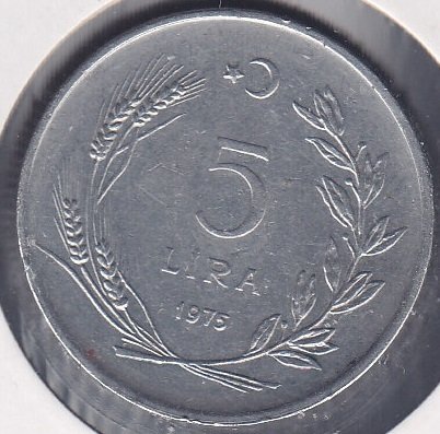 1975 YILI 5 LİRA