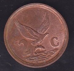Güney Afrika 2 Cent 1997