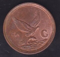 Güney Afrika 2 Cent 1997