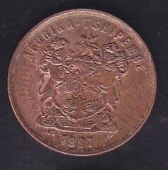 Güney Afrika 2 Cent 1997