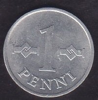 Finlandiya 1 Penni 1976