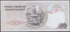 6.Emisyon 1.Tertip 50 Lira H59 408608 Çil