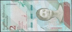Venezuela 2 Bolivares 2018 Çil Pick 101