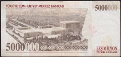7.Emisyon 5 000 000 Lira I61 238963 Çok Temiz