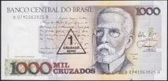 Brezilya 1 Cruzado 1989 Çilaltı