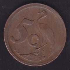 Güney Afrika 5 Cent 1991