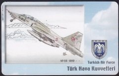 TÜRK TELEKOM 50 KONTÖR - NF-581989 UÇAK -SKT ŞUBAT 2009