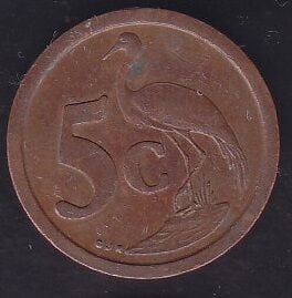 Güney Afrika 5 Cent 1993