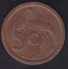Güney Afrika 5 Cent 1993