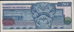Meksika 50 Pesos 1981 Çil Pick 73 ( E )