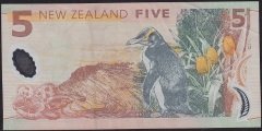 New Zealand 5 Dolar 2006 Çok Temiz + ( polymer )