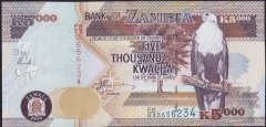 ZAMBİA 5000 KWACHA 2010 ÇİLALTI ÇİL