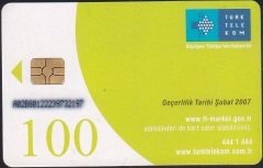 TÜRK TELEKOM 100 KONTÖR - ASIL HANİ -SUALTI -SKT ŞUBAT 2007