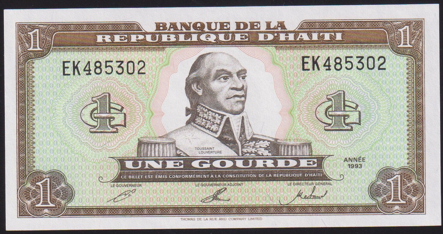 Haiti 1 Gourde 1993 Çil Pick 259a