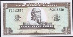 Haiti 1 Gourde 1993 Çil