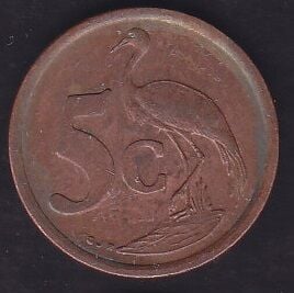 Güney Afrika 5 Cent 1996